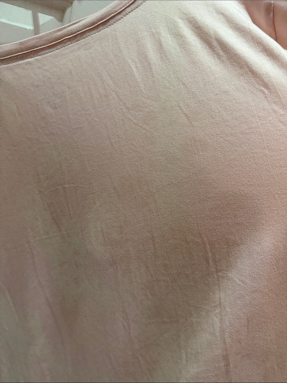 Rae Dunn Light Pink Long Sleeve Tee - "Need Coffee." - Picture 4 of 6